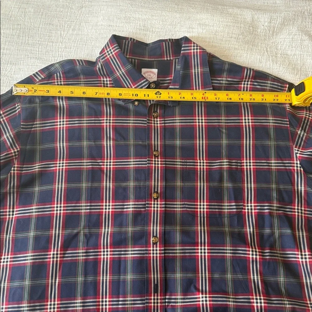 Brooks Brothers Blue and Red Checkered Shirt